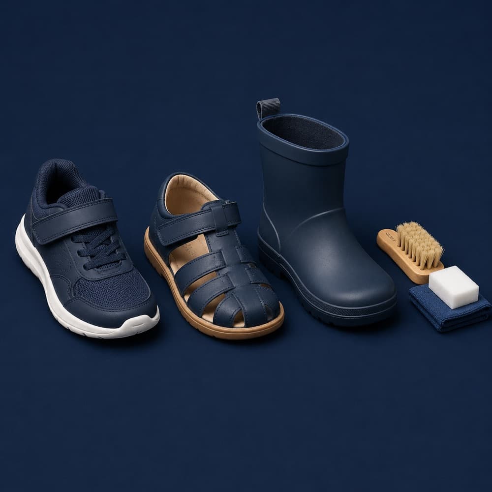 Full Season Set, The premium sneaker, sandal and boot, plus care.